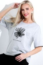 Футболка Нереально крутая, грей DStrend (Акция)