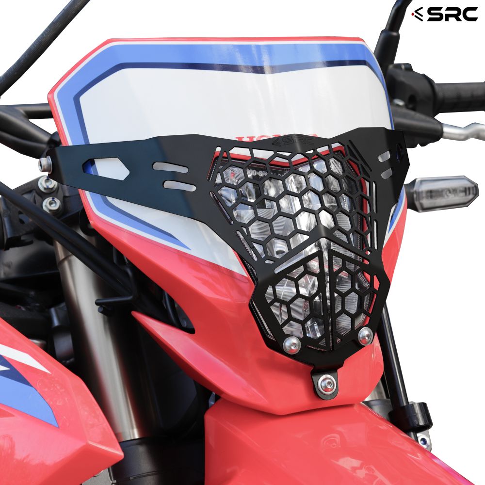 Headlight guard for Honda CRF250-300L LED model. HEAD LIGHT GUARD