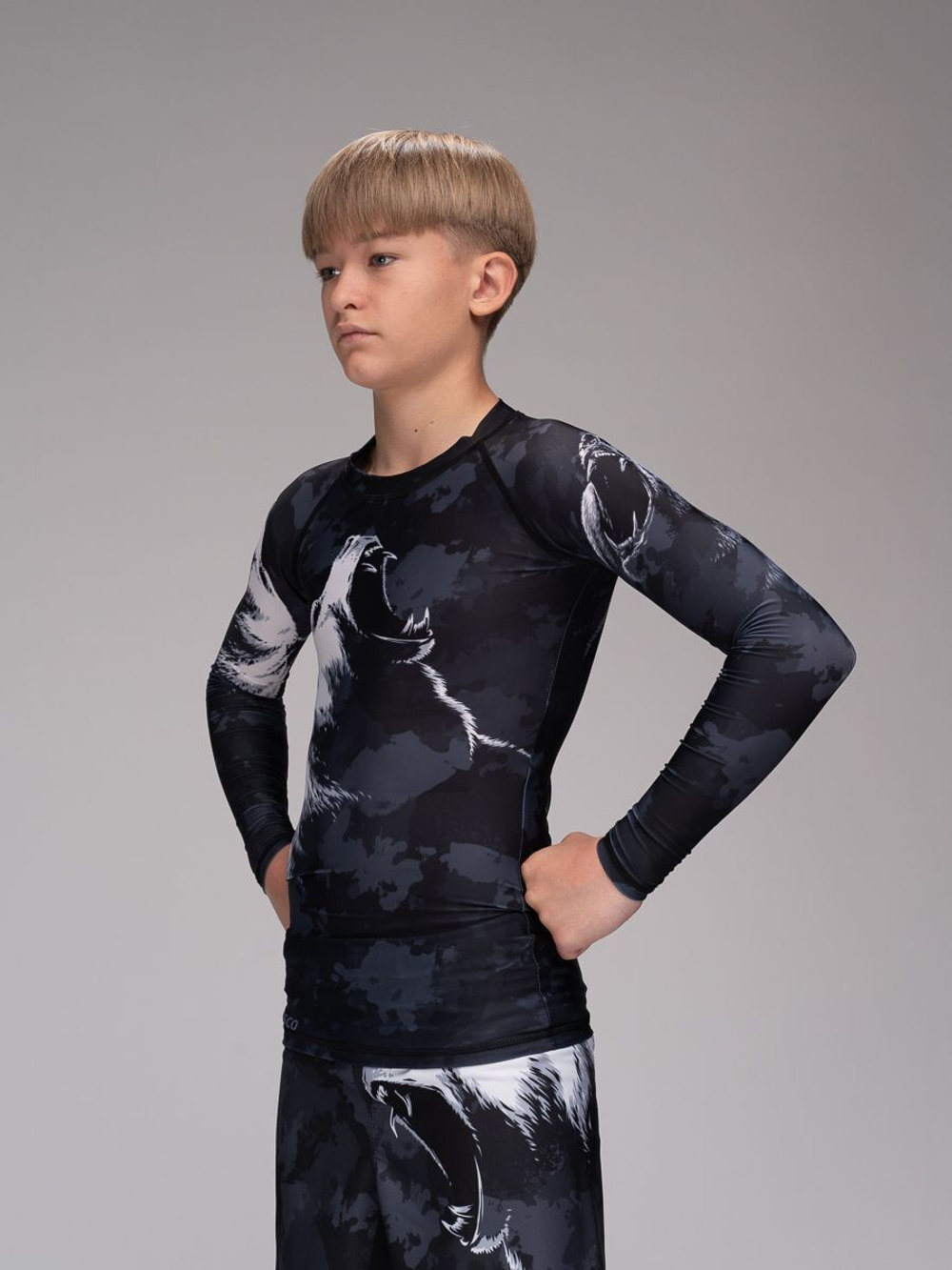 Рашгард MMA Grizzly для детей