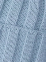 Шапка зимняя детская с помпоном и снуд