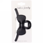 Заколка-краб для волос на блистере «Style Matte», бантик, микс 6 цветов, 11см