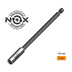 Держатель для бит 1/4" HEX 150 мм 1 шт NOX Corebit Адаптер удлинитель для бит