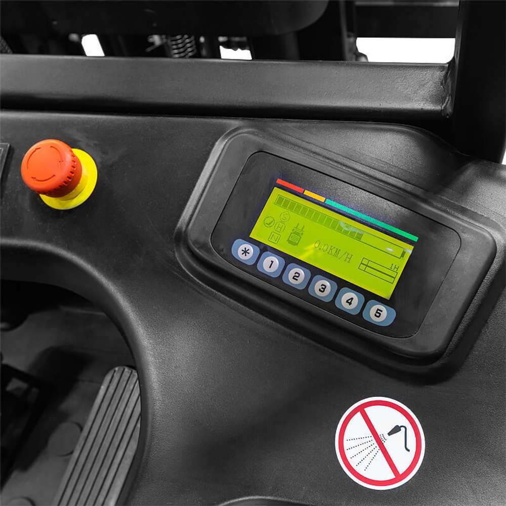 Электропогрузчик CPD15L1 (1500 кг; 3,3 м; li-ion 48В / 360Ач) SMARTLIFT