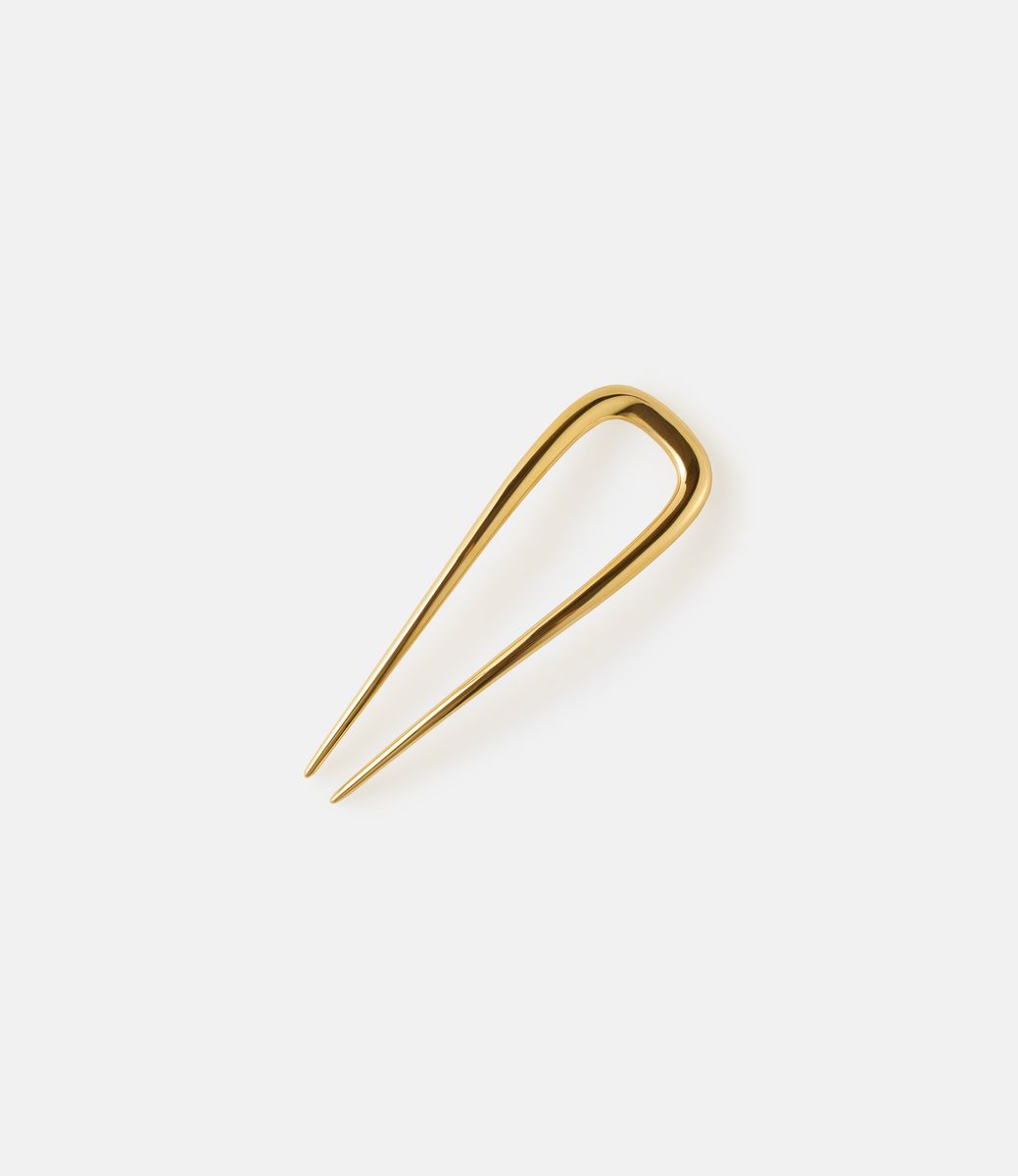 Machete Petite Oval French Hair Pin in Gold — шпилька для волос