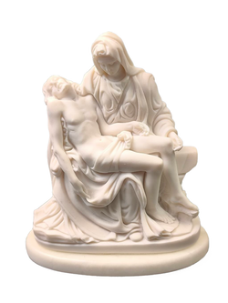 Мраморная статуэтка "Пьета": Мария и Иисус A. Giannelli