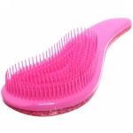 Расческа массажная «Компактная-блекс», цвет розовый, 19см (в коробке)