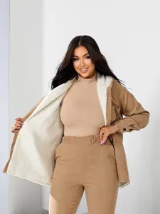 Костюм с мехом УК-5375-1 Фабрика Моды