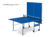 Стол теннисный Olympic Optima Синий с сеткой