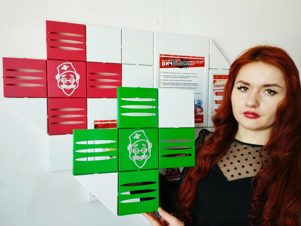 Комплект оборудования наглядной пропаганды ЗОЖ. Зеленый&nbsp;