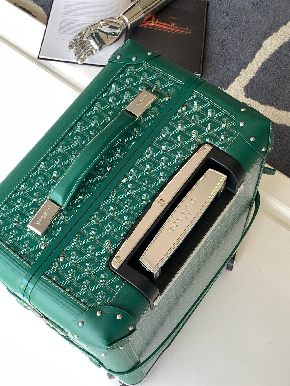 Goyard Bourget PM Trolley Case