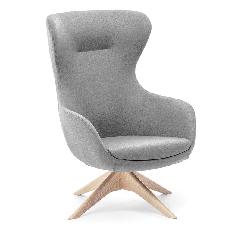 Elegance wood swivel