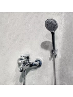 Смеситель для ванны с коротким изливом и лейкой EXTREME