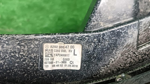 Фонарь левый внешний Mercedes GLE C292 (2015-2019)