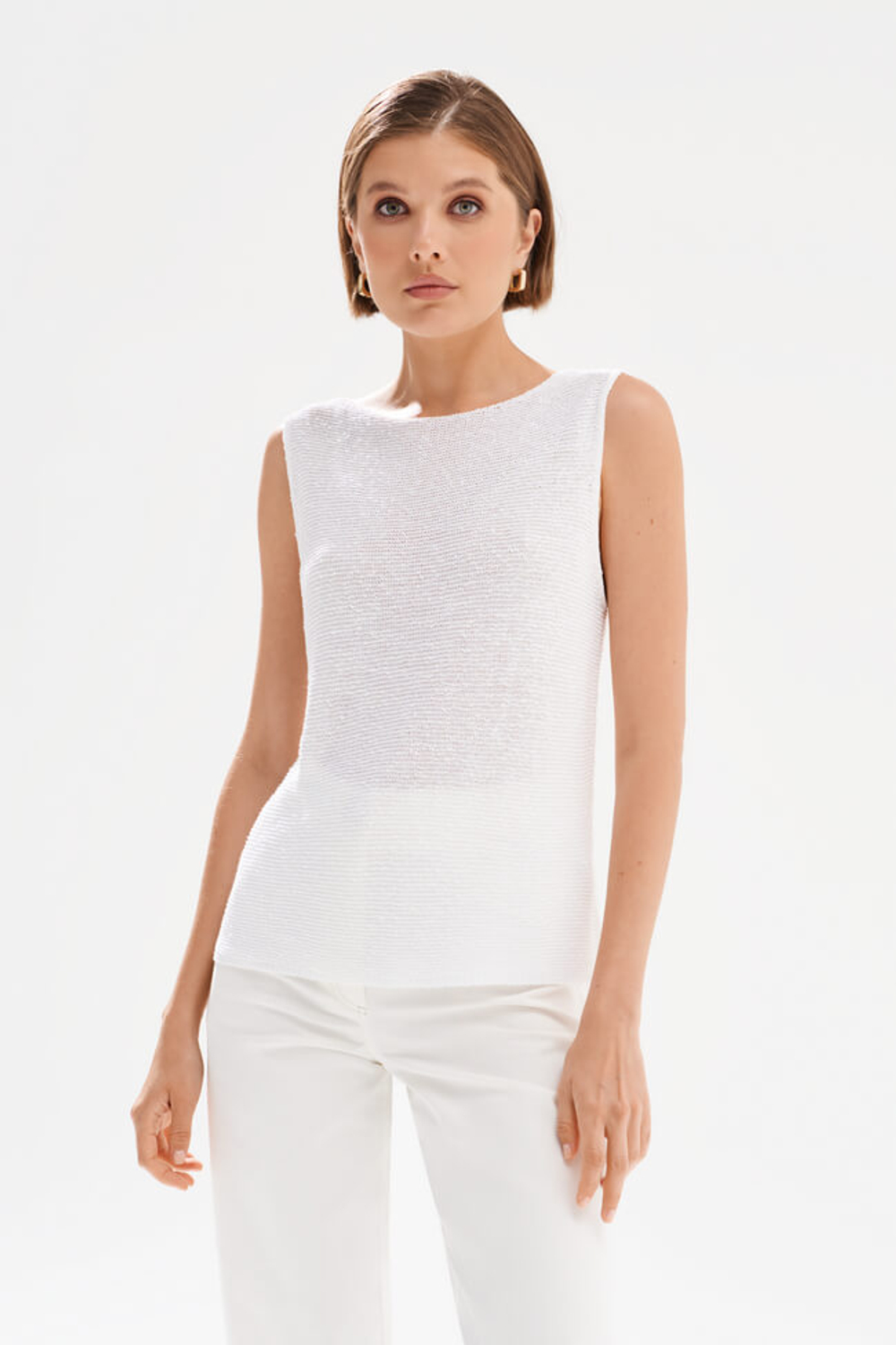 23586 Джемпер женский (белый)