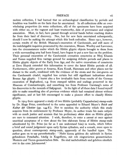 Hittite seals, with particular reference to the Ashmolean Collection | Hogarth D. G.