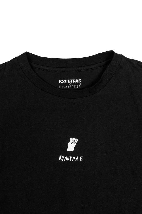 Футболка СОЛИДАРНОСТЬ Черная - фото 3