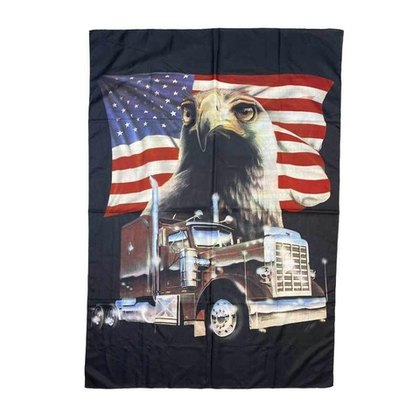 Флаг Индеец и грузовик