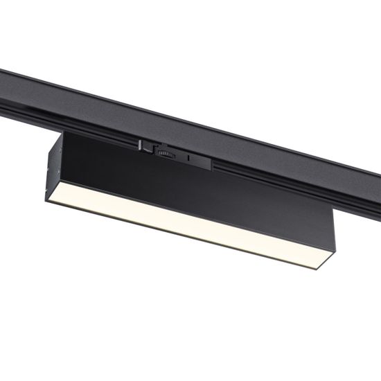 358853 PORT NT22 308 черный Светильник трехфазный трековый светодиодный IP20 LED 4000K 18W 220V ITER