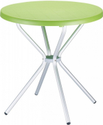 Стол пластиковый Siesta Contract Elfo 70, светло-зеленый