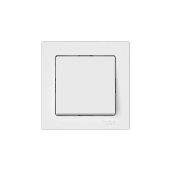 Выключатель 1-кл. AtlasDesign (сх. 1) 10AX быстрозажим. клем. в сборе бел. SE ATN000112S