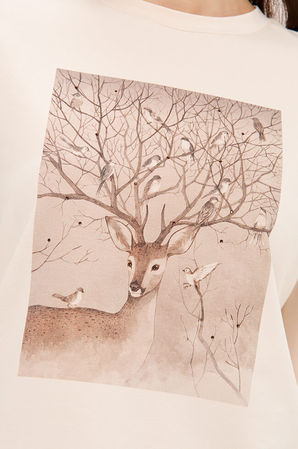 23360 Лонгслив женский (бежевый)