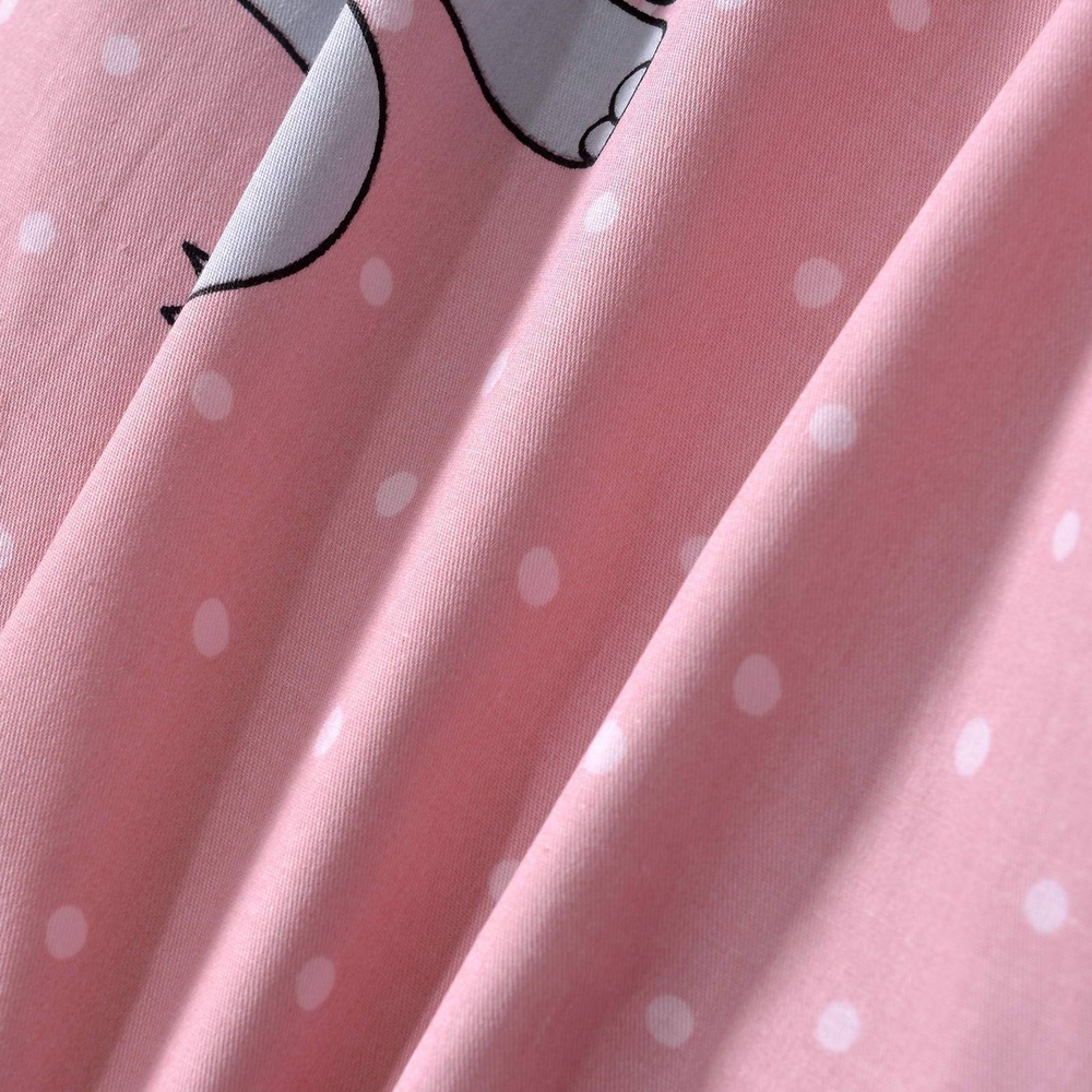 Детское постельное белье Sofi De MarkO Слон розовое