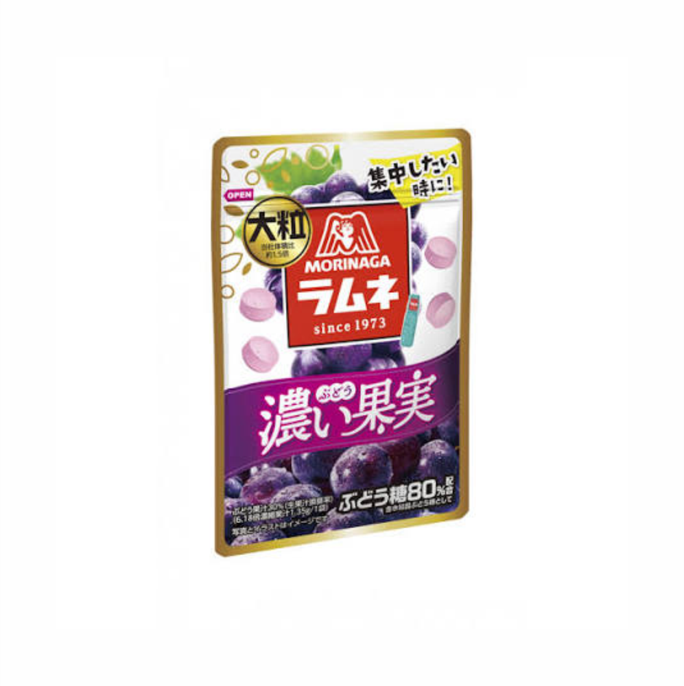 Конфеты драже со вкусом винограда ы Morinaga Ramune