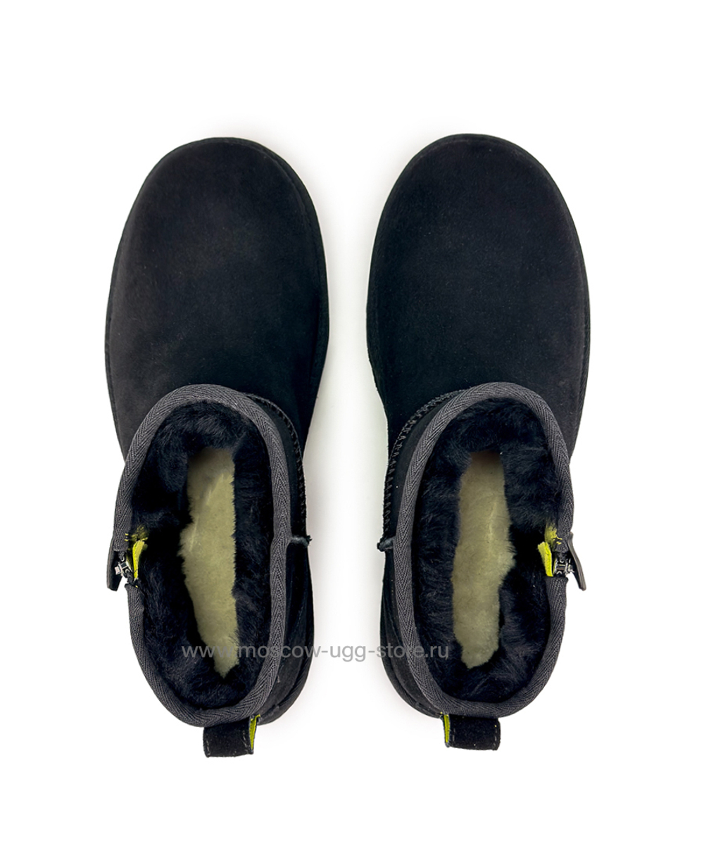 MEN'S ULTRA MINI ZIP BOOT Black