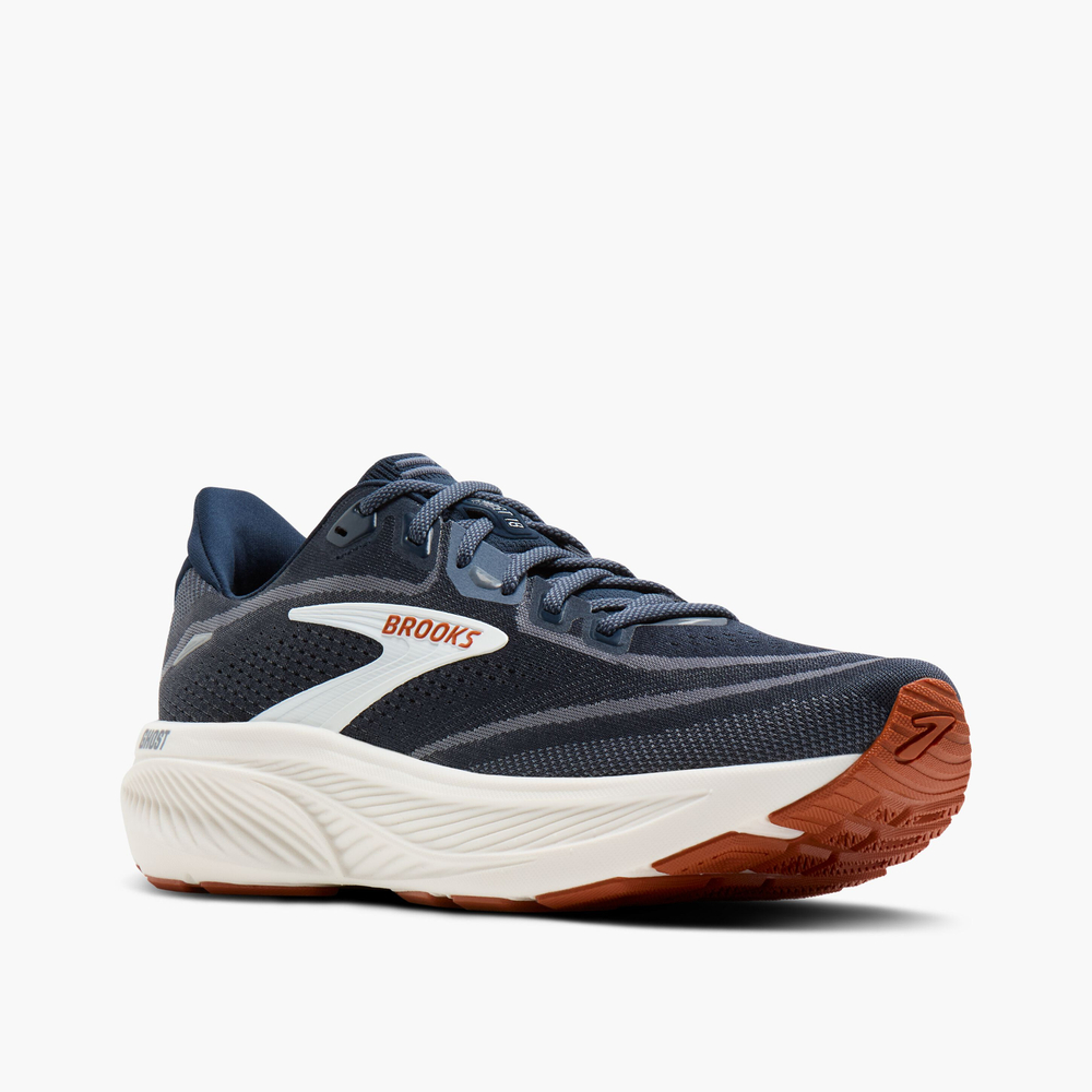Кроссовки для бега Brooks Ghost 18 - Navy Blazer/Red Earth/Blue