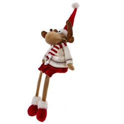 GAEM Игрушка набивная "Олень", L20 W9,5 H42/15 см, 2в.