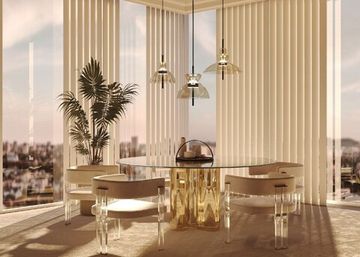 Подвесной светодиодный светильник 12W 3000K MOD185PL-L12CG3K3 коньячный Bangkok Modern Maytoni