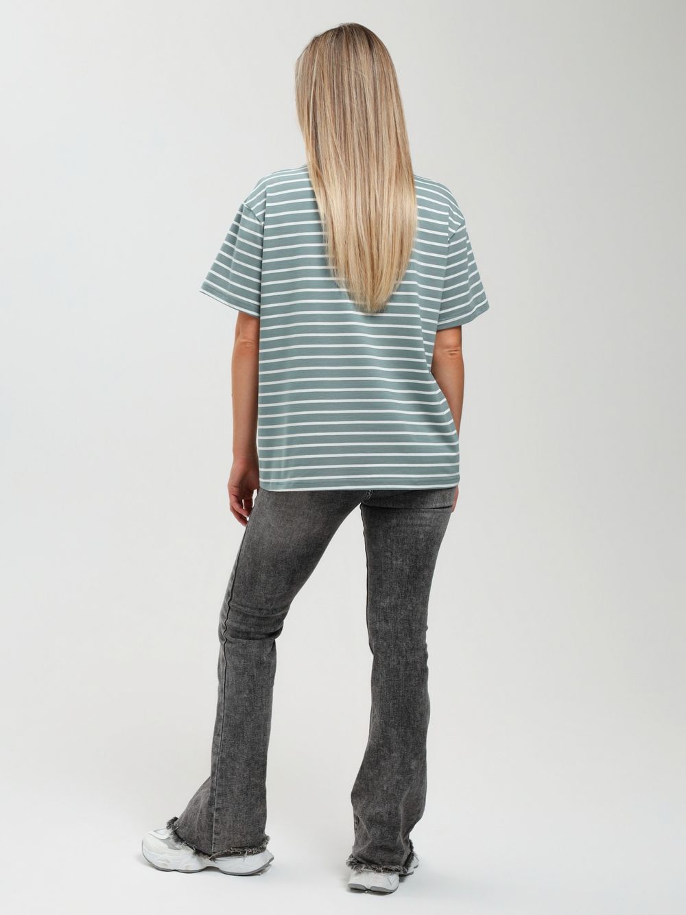 Футболка Брина-2 Виотекс СЕРО-ЗЕЛЁНЫЙ