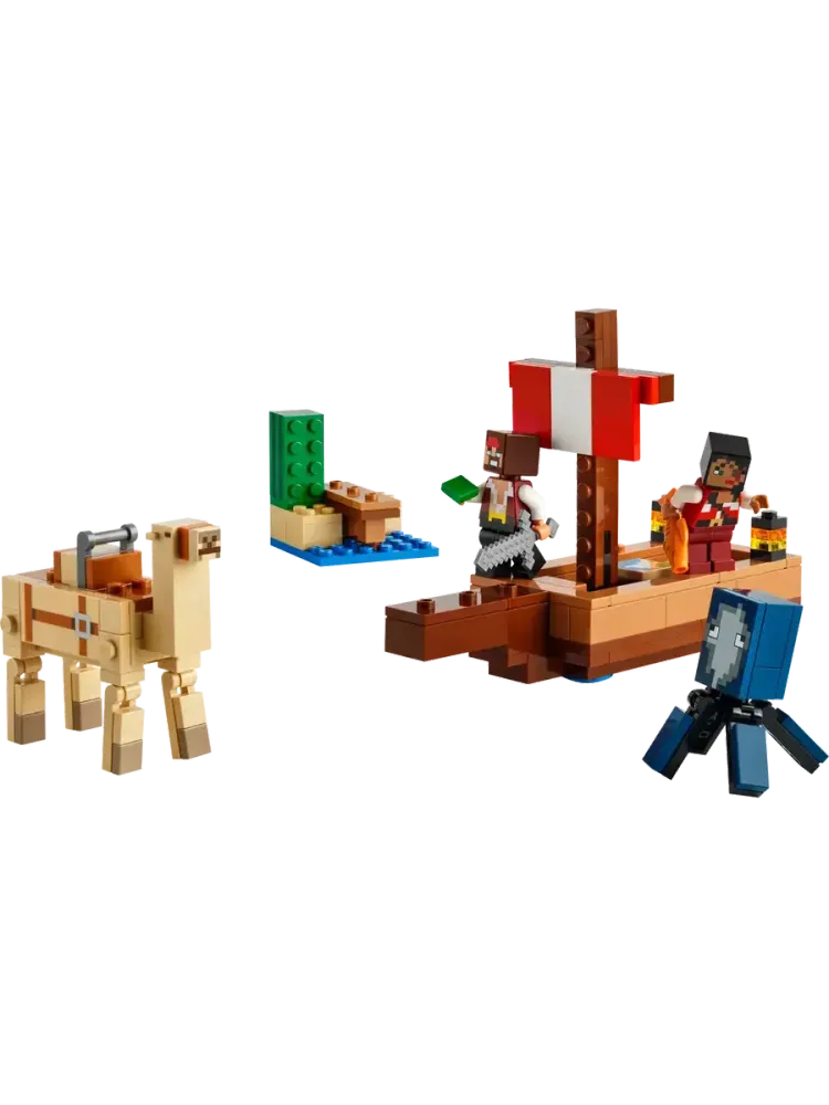 Конструктор Minecraft 21259 Круиз на пиратском корабле
