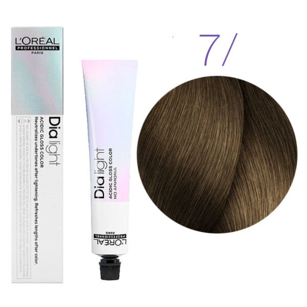 L&#39;Oreal Professionnel Dia Light 7 блондин 50мл