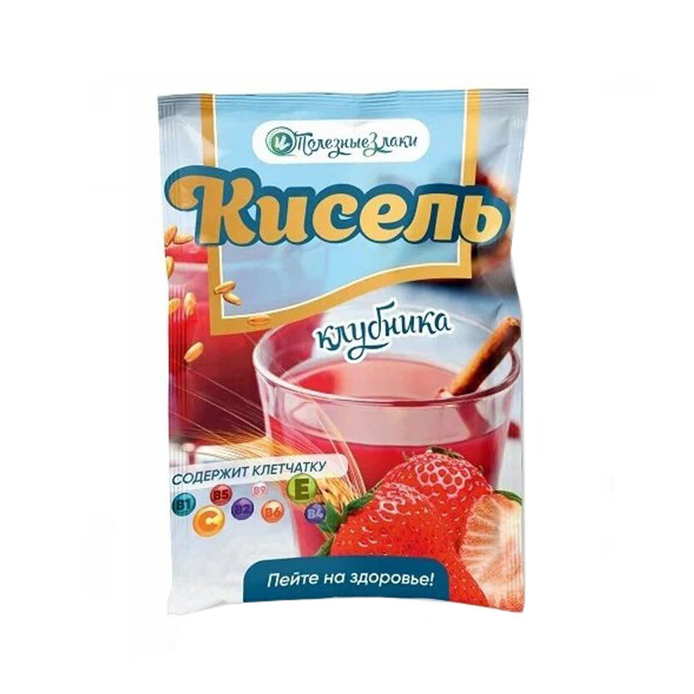 Кисель "Полезные Злаки" Клубника 30г