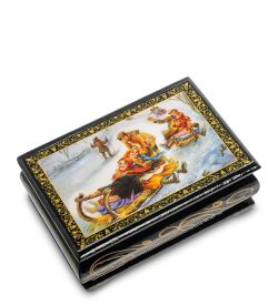 Народные промыслы ШК-11/51-C Шкатулка в технике декупаж (6х9х4)