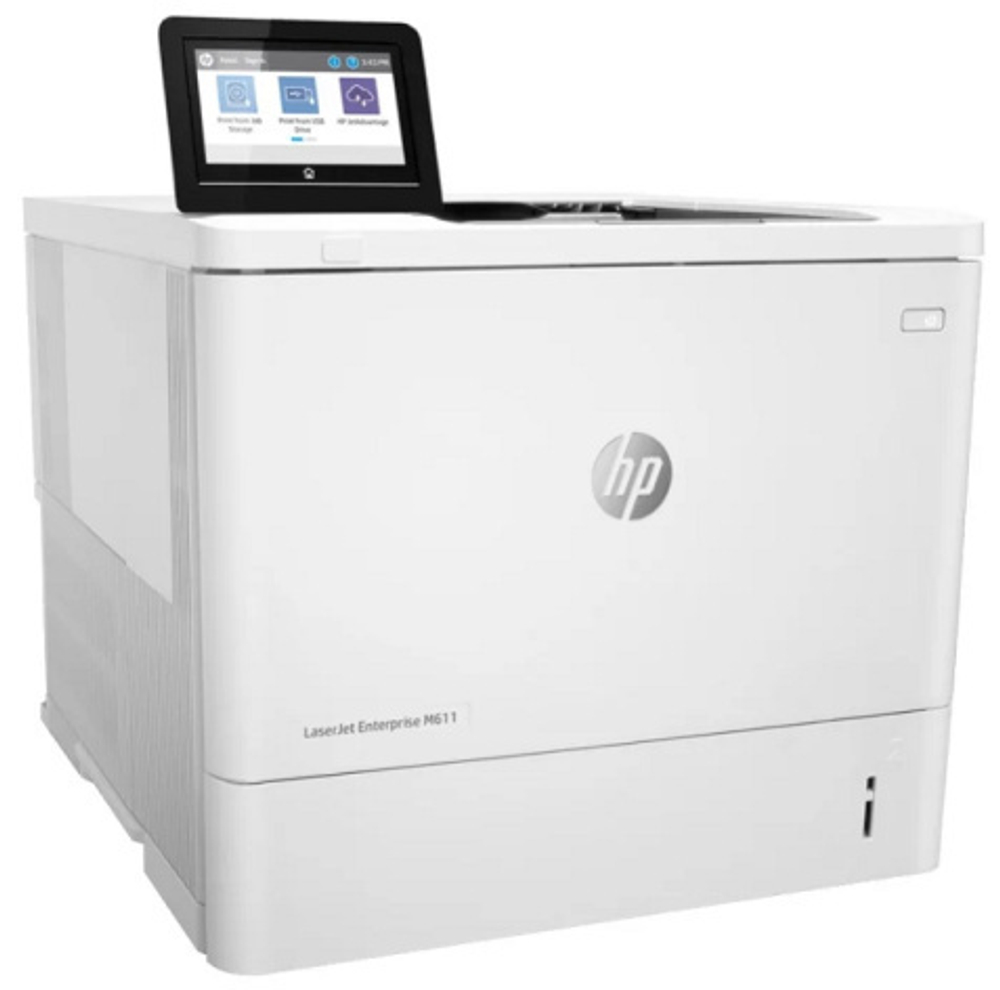 Принтер лазерный черно-белый HP LaserJet Enterprise M611dn