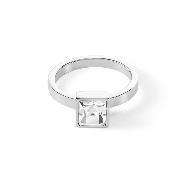 Кольцо Coeur de Lion Crystal silver 0500/40-1817 58 размер 18,5