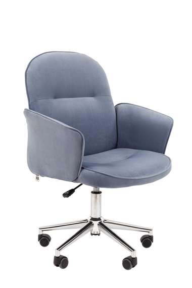 Кресло Chairman Home 130 Россия ткань Т-71 голубой