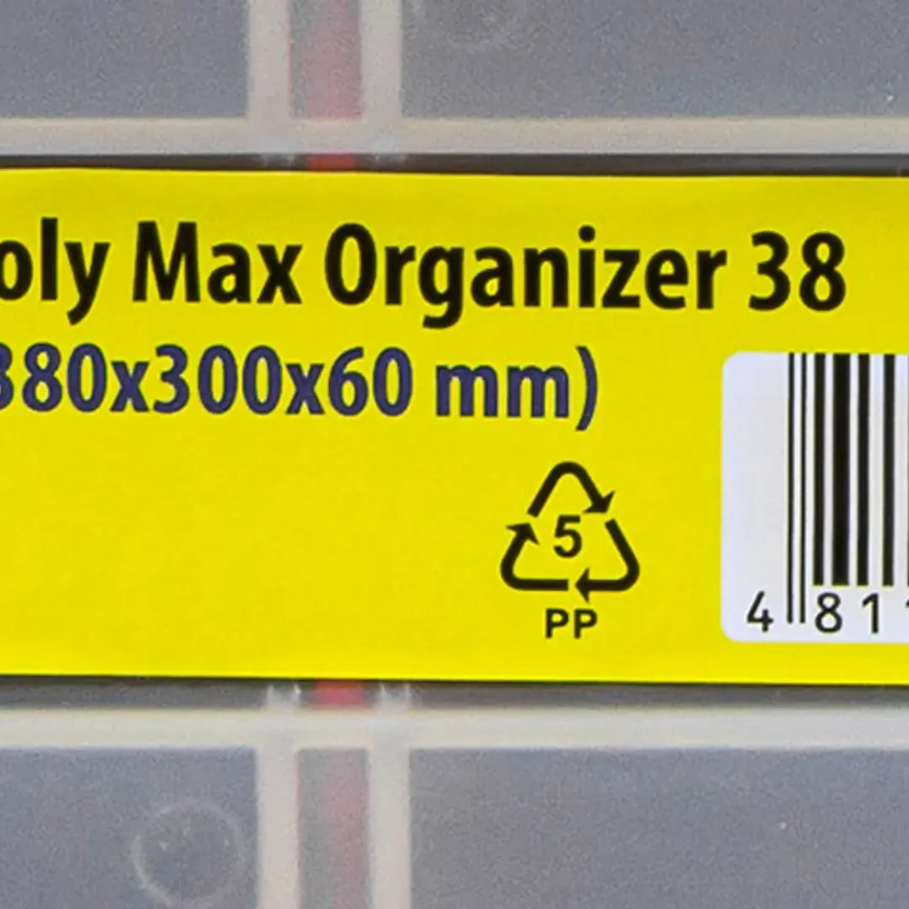 Органайзер пластмассовый 380x300x60мм WMC TOOLS WMC-PX.02