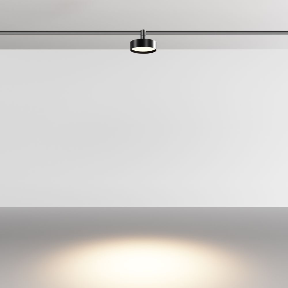 Трековый магнитный гибкий светодиодный светильник Maytoni   TR204-1-12W3K-B