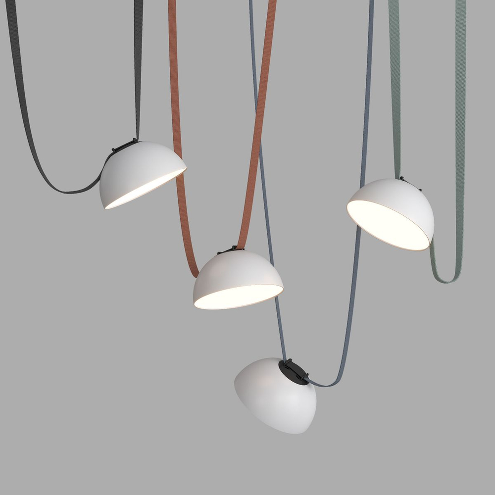 Трековый светильник Denkirs Belty Flow DK5560-WH+BK