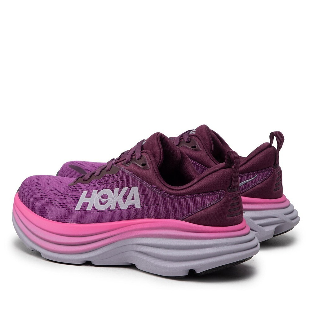 Кроссовки женские HOKA W BONDI 8 Beautyberry / Grape Wine