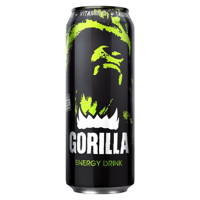 Энергетик Gorilla energy drink  0,45 л/ж/б 24 ж/б/упак