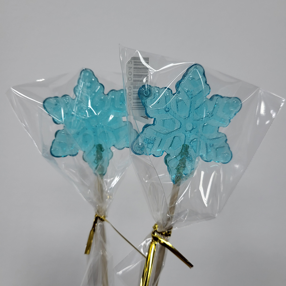 Леденец без сахара из изомальта Снежинка (в ассортименте)