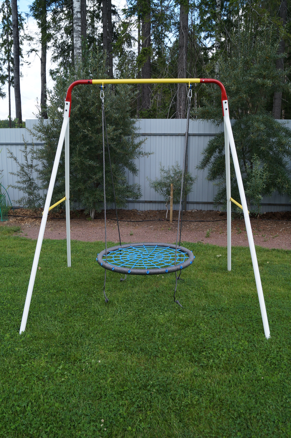 Уличные качели "гнездо" 80см сетка