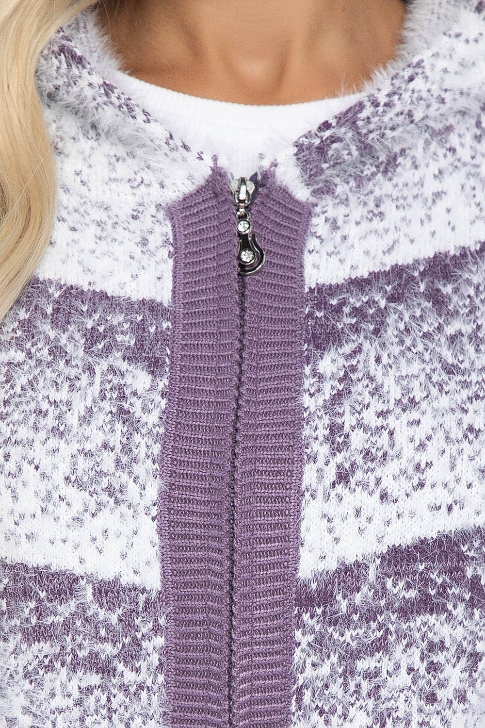 Кофта Сканди (сиреневая) Б11150 LT Collection