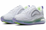 Кроссовки Nike Air Max 720 White Violet Silver (Женская размерная сетка)