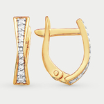 Серьги золотые