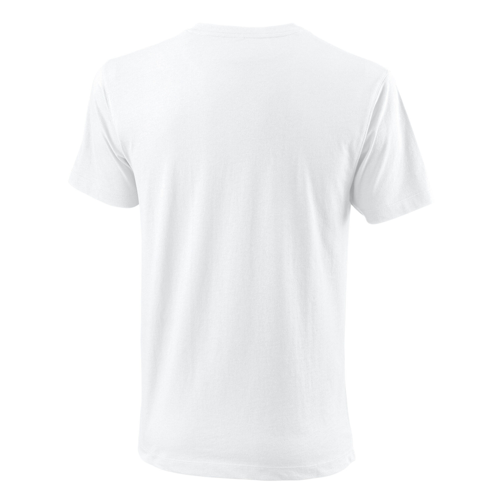 Мужское теннисное поло Wilson T-Shirt Men - White